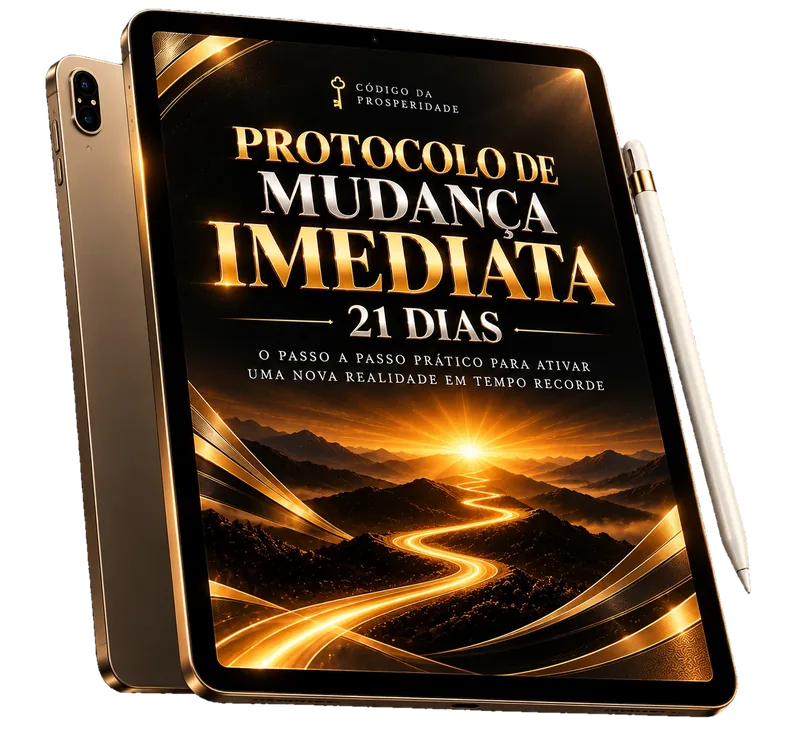 Mockup do produto Protocolo de Mudança Imediata — 21 Dias